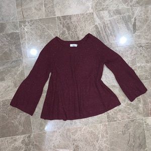 CJLA Burgundy Sweater